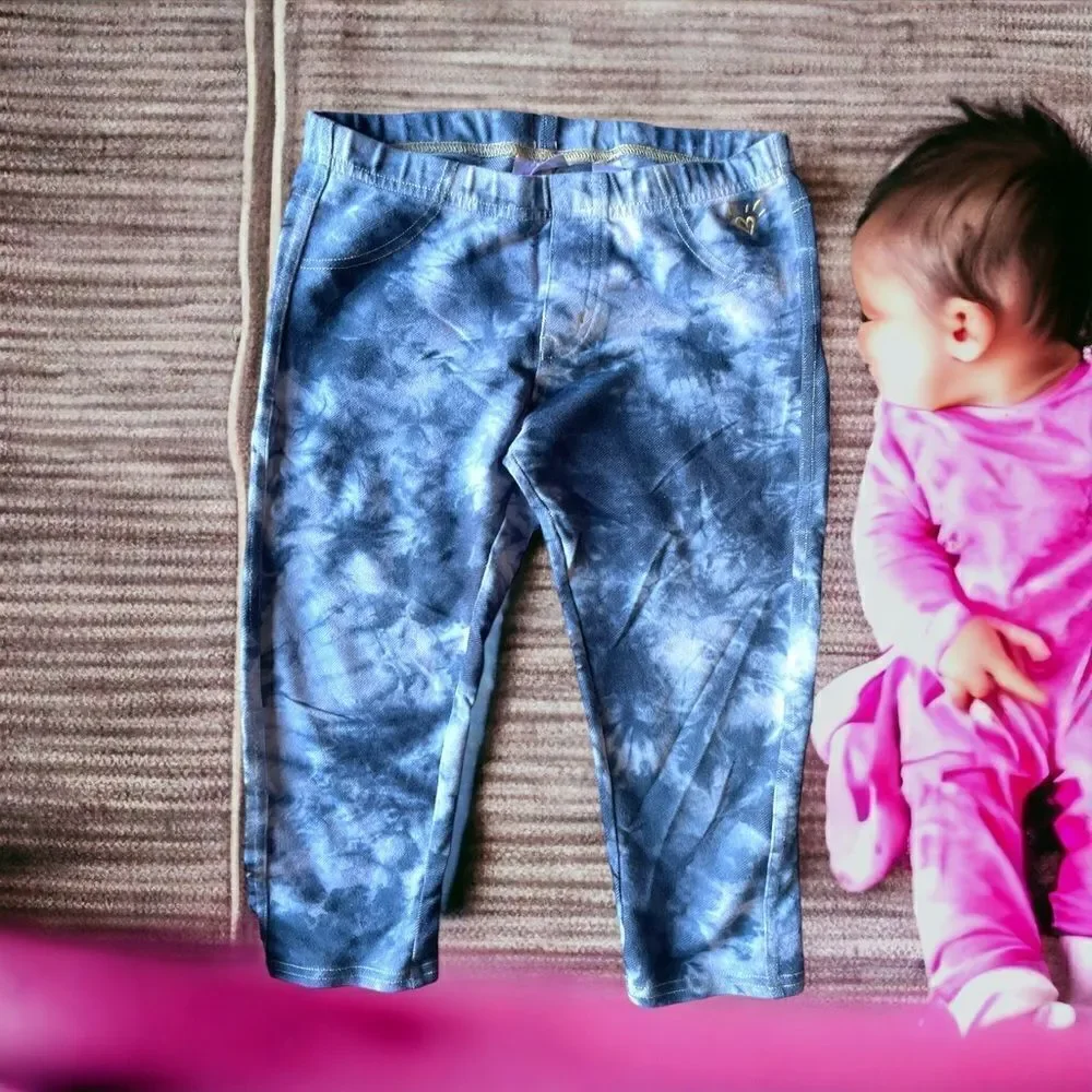 Justice l Baby Girl l Tye-dye Leggings l Size 12 - Toddler